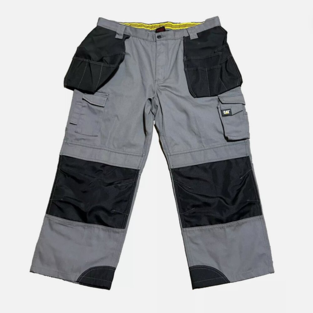 Caterpillar Work Pants | Men's CAT Holster CARGO Tool Pockets 40Wx27L